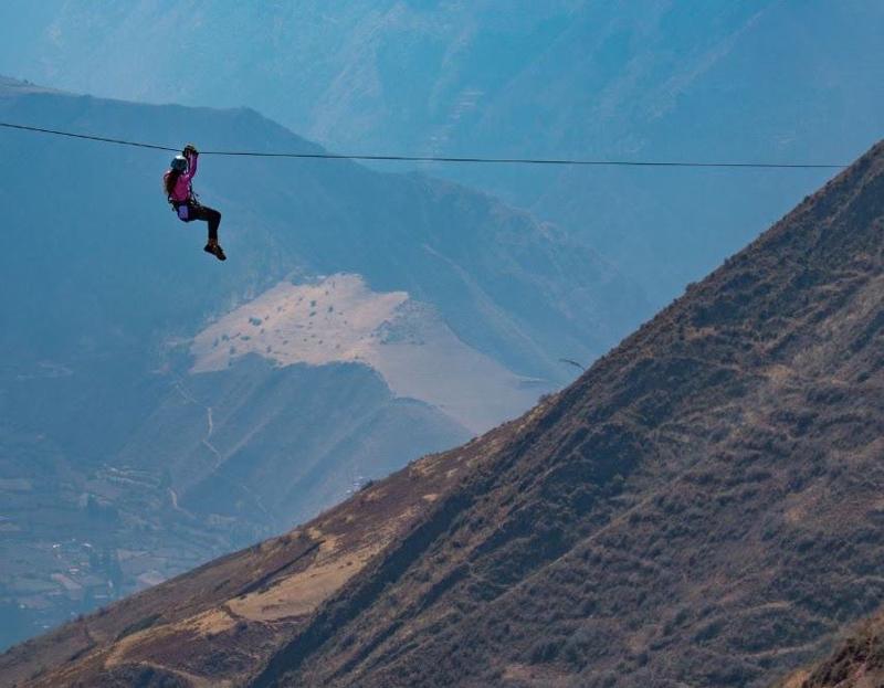 Zipline + Puente colgante + Columpio extremo – tour en Cusco, Peru Sun Moon Tours